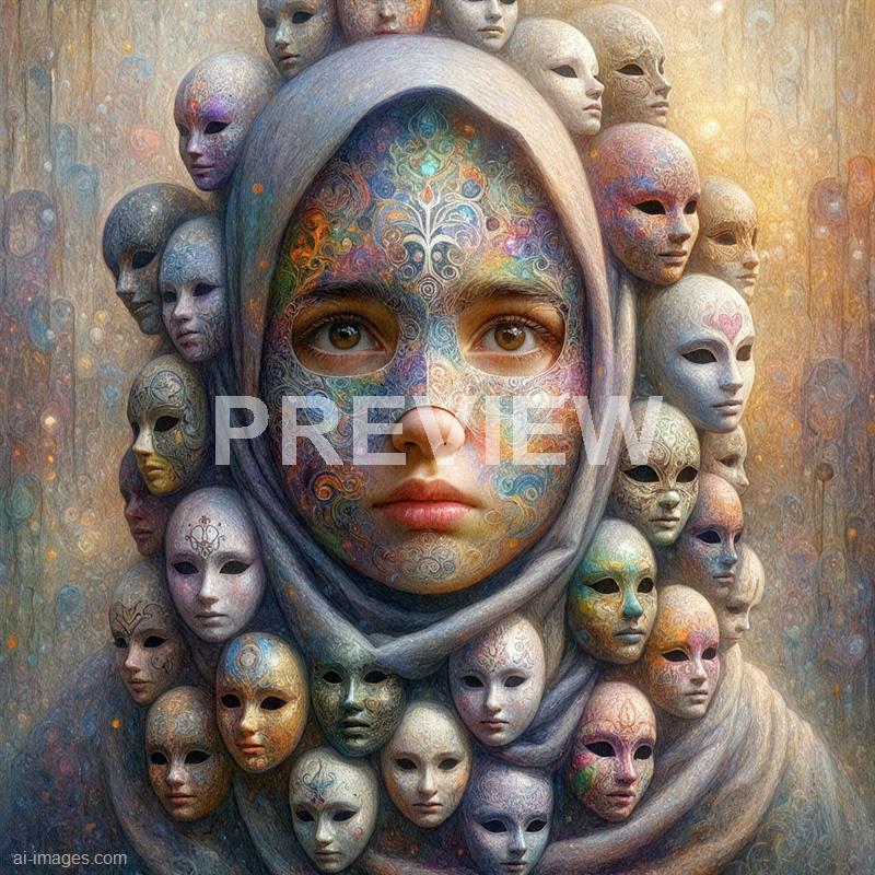 3508 - a-girl-stands-with-an-array-of-intricate-masks-layere_250421004324_Filename Text 2_03691_Filename Text 3